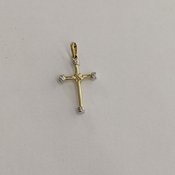 14kt Real Gold Cross Pendant